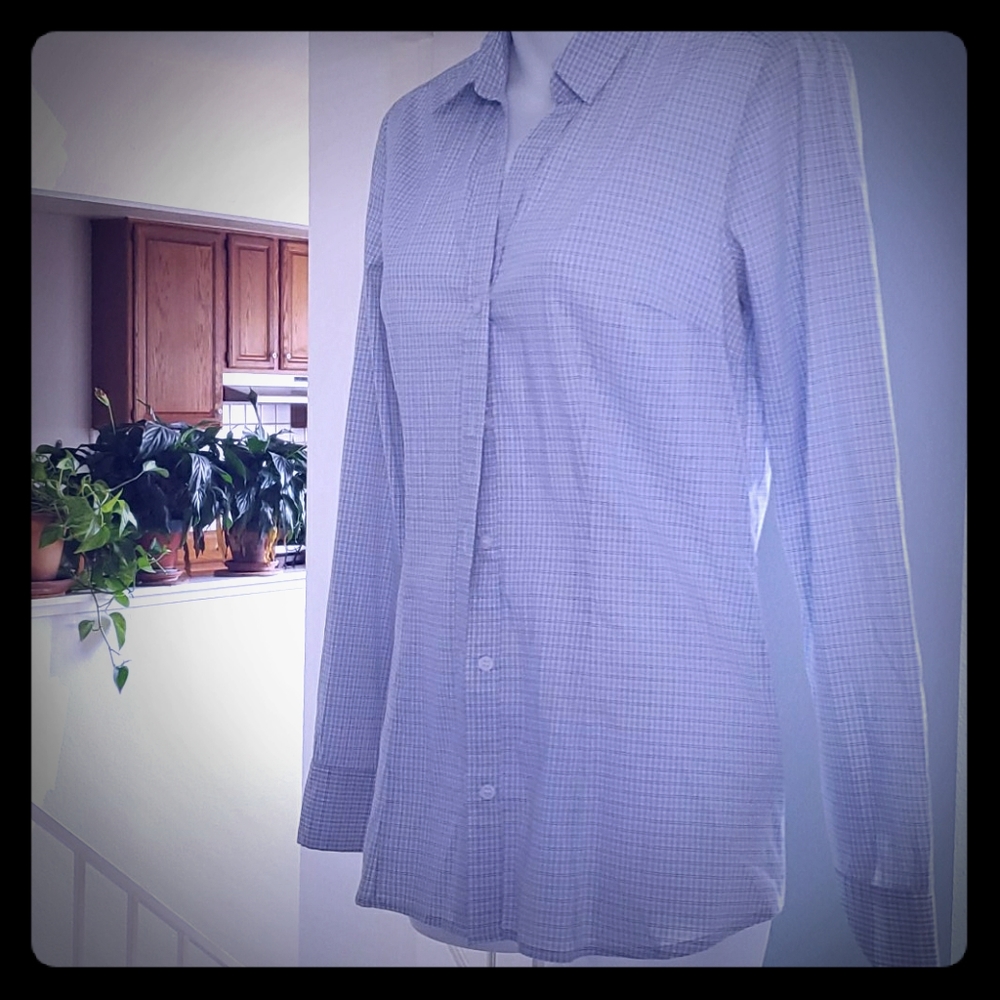 Button down striped shirt
